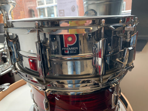 Premier snare drum UK MADE great cond  5x14