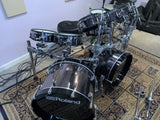 Roland td 50 KV electronic drum set + extra pads and upgrades mint condition amazing V DRUMS