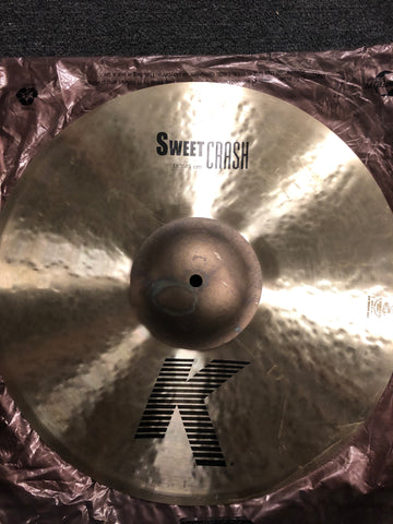 Zildjian K Sweet Crash Cymbal - 18” - 1356 grams - New