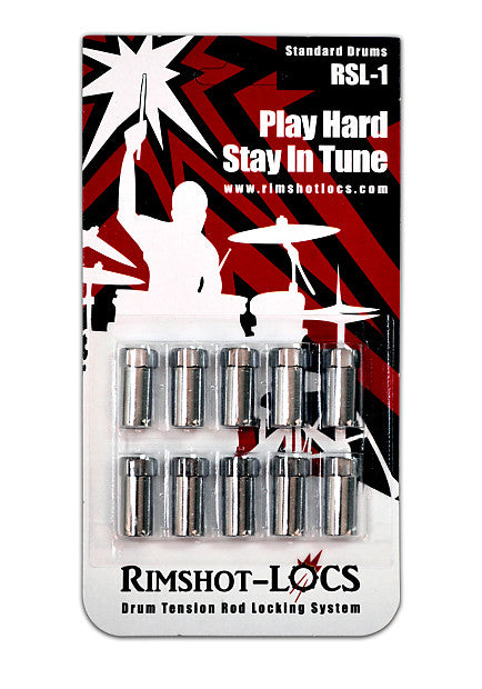 Rimshot-Locs RSL 1 (Standard Drums) PLAY HARD...STAY IN TUNE! (FREE SHIPPING WORLDWIDE)