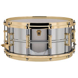 Ludwig Chrome over Brass snare drum 5" LB400B or 6.5" LB402B -  made in the USA!